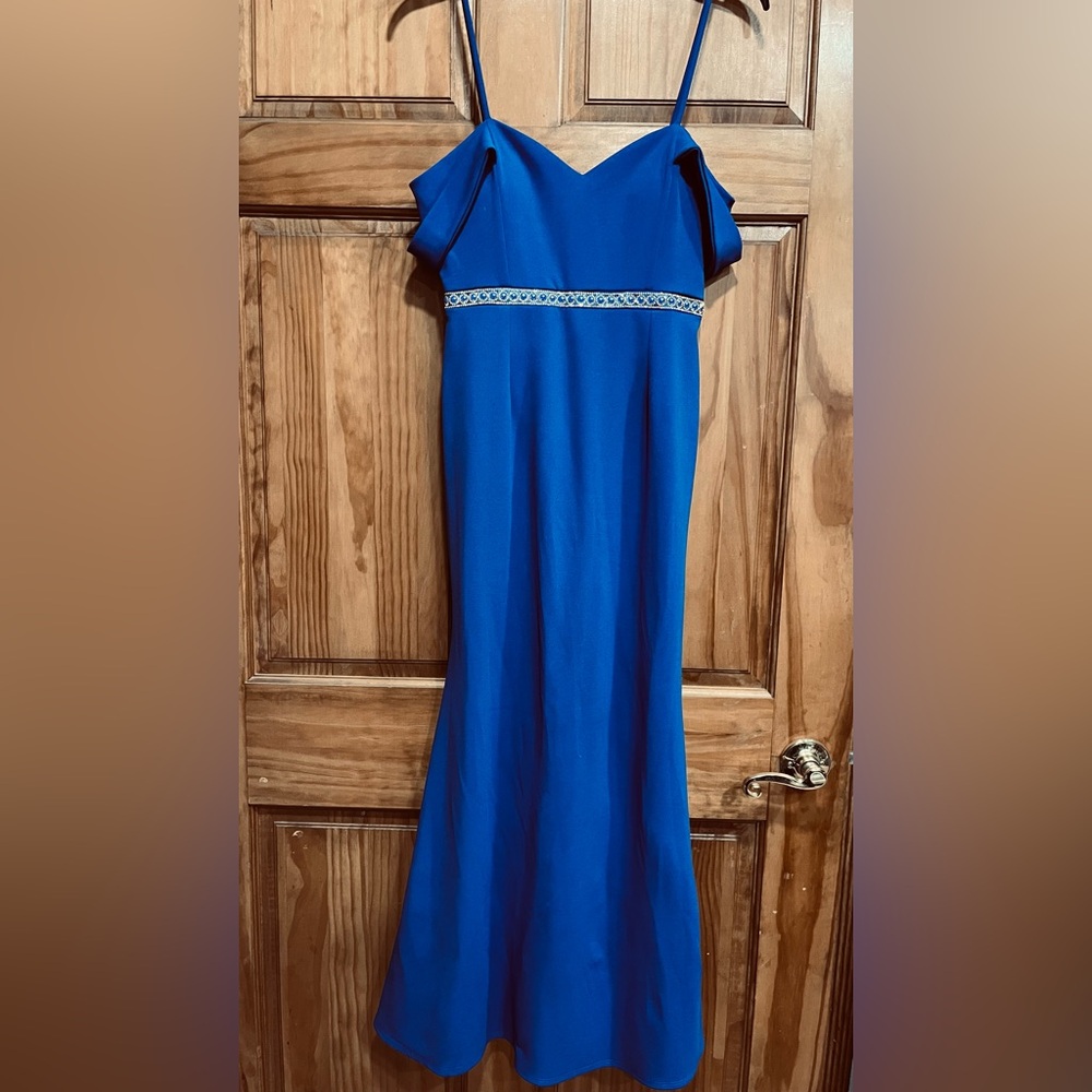 Elegant Blue Dress